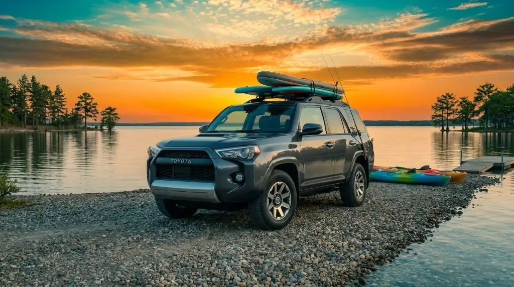 Toyota Summer Lake Scene - All About Imports (AAI) Auto Repair Shop in Denton, TX.
